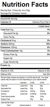 Flavored Powdered Dip Dipping Mix Veggie Pack of 4 (Alpine Spinach dip mix)