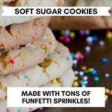 Rich's Confetti Cake Filled Cookie with Frosting Filling, Soft Baked Cookie, 12 Count, Individually Wrapped Cookie
