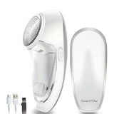 Fabric Shaver, Lint Remover, Rechargeable Lint Shaver with Durable Sharp Blades for Clothes & Upholstery - USB Charging Cable Included