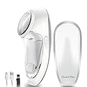 Fabric Shaver, Lint Remover, Rechargeable Lint Shaver with Durable Sharp Blades for Clothes & Upholstery - USB Charging Cable Included