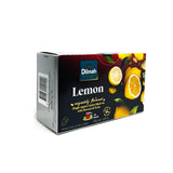 Dilmah Lemon Flavored Black Tea - Pure Ceylon Black Tea with Flavor of Real Lemon - 20 Tea Bags