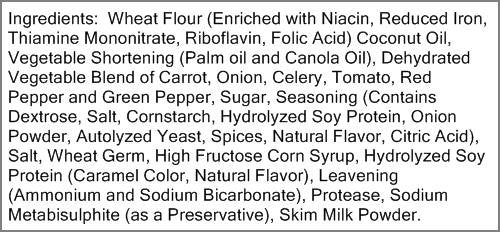Dare Breton Cracker Garden Vegetable, 8 oz