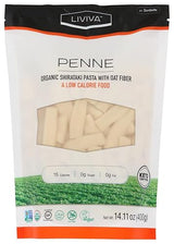 Liviva Organic Penne Shirataki Pasta With Oat Fiber, 14.11 oz