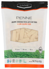 Liviva Organic Penne Shirataki Pasta With Oat Fiber, 14.11 oz