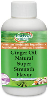 Ginger Oil, Natural Super Strength Flavor (8 oz, ZIN: 528535)