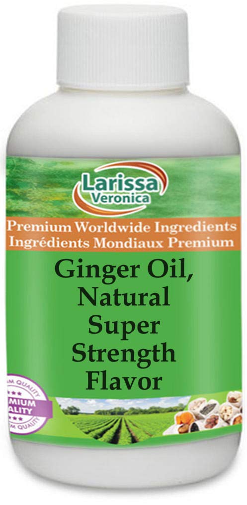 Ginger Oil, Natural Super Strength Flavor (8 oz, ZIN: 528535)