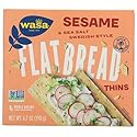 Wasa Flatbread Thins Crackers, Sesame and Sea Salt, 6.7 Ounce (Pack of 1)