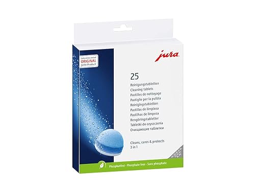 Jura 3-Phase Espresso Cleaning Tablets (25 ct.)