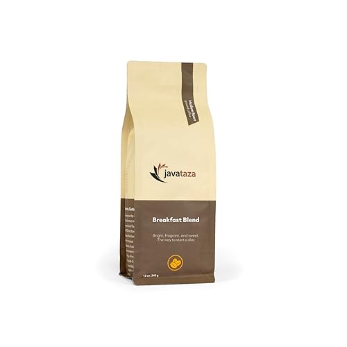 Breakfast Blend Ground Coffee -12 oz Fairly Traded, Naturally Shade Grown