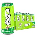 GHOST Energy Drink - 12-Pack, Warheads Sour Green Apple, 16oz - Energy & Focus & No Artificial Colors - 200mg of Natural Caffeine, L-Carnitine