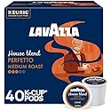 Lavazza House Blend Perfetto, Single-Serve Keurig K-Cup Pods, Medium Roast Coffee, 40-Count Box