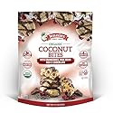 Jennies Organic Coconut Bites with Cranberries, Goji, Chia Seeds, & Chocolate 24oz | Gluten Free | Peanut Free | Dairy Free | Individually Wrapped