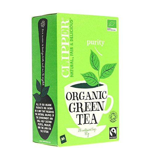 Clipper Fairtrade Organic Green Tea (25) - Pack of 2