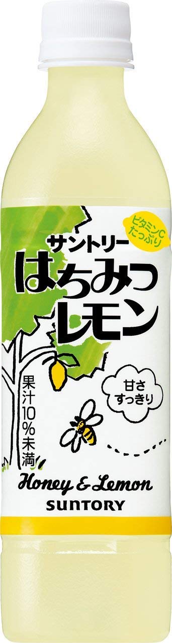Suntory Honey and Lemon Drink 470ml PET bottle (Pack of 6) - MADE IN JAPAN
