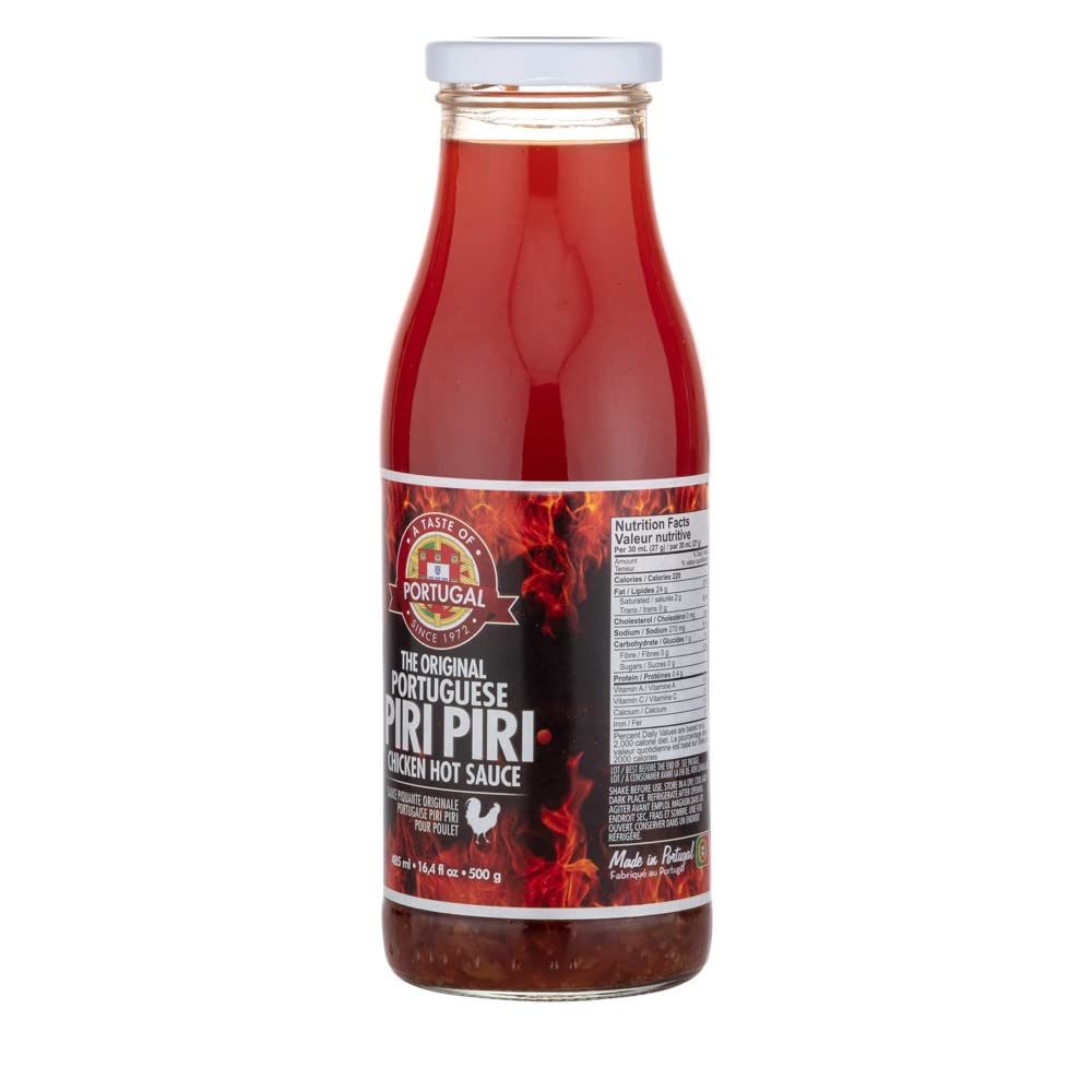 Authentic Portuguese Piri Piri Chicken Sauce (485g | 16oz)