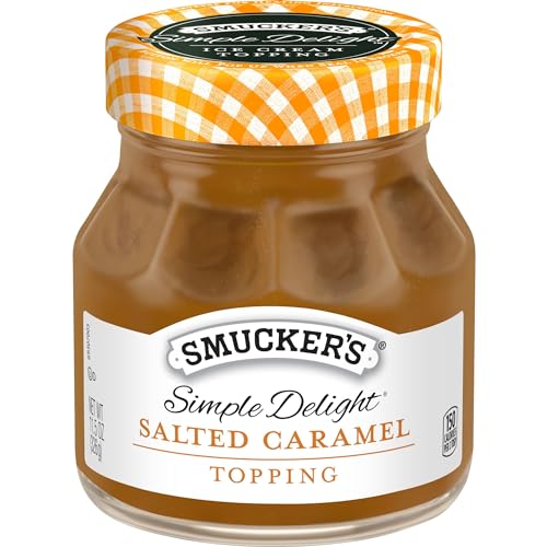 Smucker's Simple Delight Salted Caramel Topping, 11.5 Oz Jar