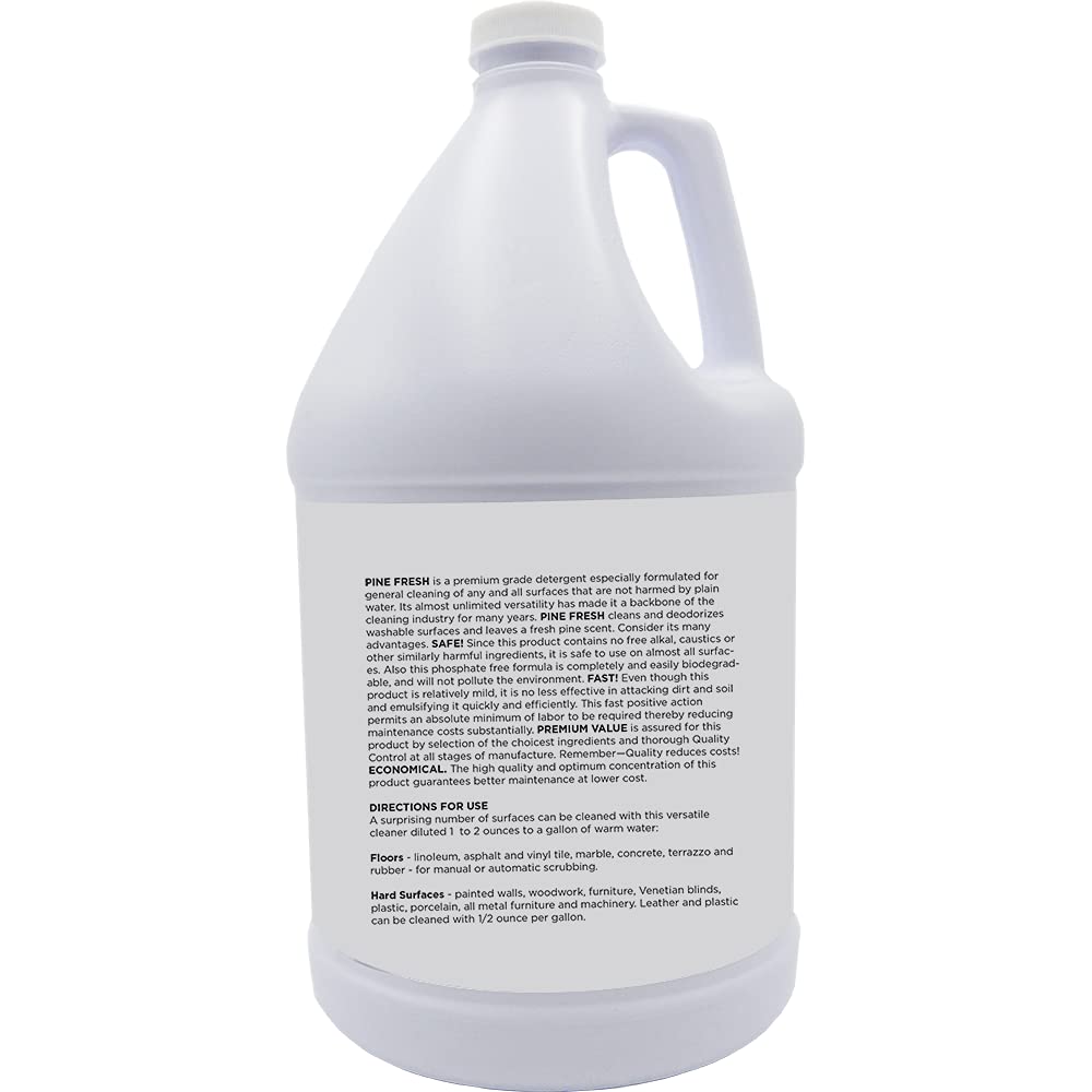 Lundmark Pine Fresh, Heavy Duty Cleaner & Deodorant, 1-Gallon, 3898G01-4, Pack of 1