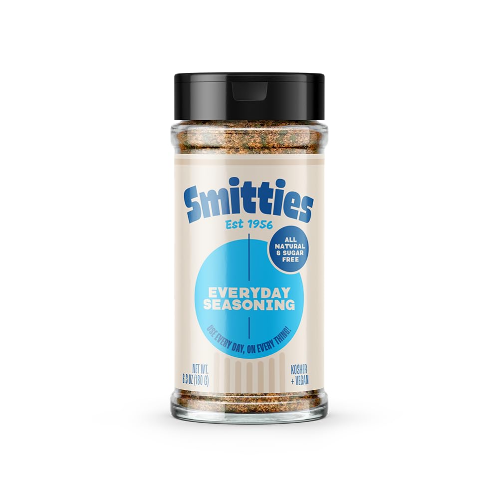 Smitties Everyday Seasoning All Purpose Blend with No Sugar and No Fillers - Gluten Free Spices and Seasonings for Chicken Steak Fish and Vegetables