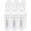 PUREROX disinfectant (2oz, 6pk) TSA Approved travel size. Eliminate 99.9999% viruses Norovirus, MRSA, Fungus, Bacteria. Hospital Grade. Safe for Use