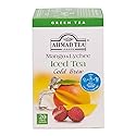 Ahmad Tea Green Tea, Cold Brew Mango and Lychee Teabags, Iced Tea, 20 ct (Pack of 6) - Caffeinated and Sugar-Free