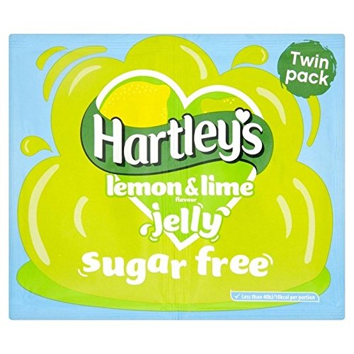 Hartley's Sugar Free Lemon & Lime Jelly Crystals 23g - Pack of 6