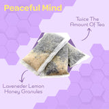 True Honey Lavender Lemonade Tea Bags - Tranquil Tea for Sleep, Stress Relief and Calm - All Natural Organic Lemon Myrtle Herbal Caffeine-Free Blended