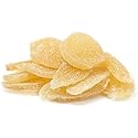 Crystallized Ginger Slices by It's Delish, 5 Lbs Bulk | Candied Ginger Candy Fruit Chews Natural Dried Root with Sugar Crystals, Unsulphured, No Color