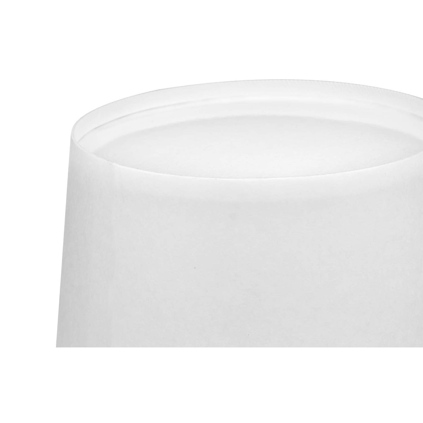 Karat C-FB130W_Bundle 130 oz Food Buckets with Paper Lids (215mm) - (Case of 125)