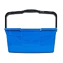 Unger Professional 3 Gallon Bucket - Compact Cleaning Bucket, Comfort-Grip Handle, 2 Pour Spouts, Portable Cleaning Supplies, Plastic Mop Bucket