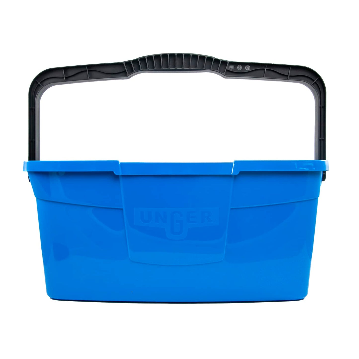Unger Professional 3 Gallon Bucket - Compact Cleaning Bucket, Comfort-Grip Handle, 2 Pour Spouts, Portable Cleaning Supplies, Plastic Mop Bucket