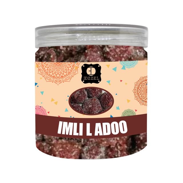 EDZZEL Natural Mango Slice And Imli Ladoo 3.52 OZ (100 gm) | PACK OF 2 Combo