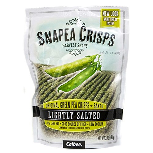 Harvest Snaps Lightly Salted Baked Snap Pea Crisps (pack of 6)