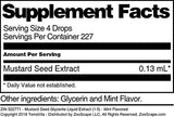 Mustard Seed Glycerite Liquid Extract (1:5) - Mint Flavored (1 oz, ZIN: 522771) - 3 Pack