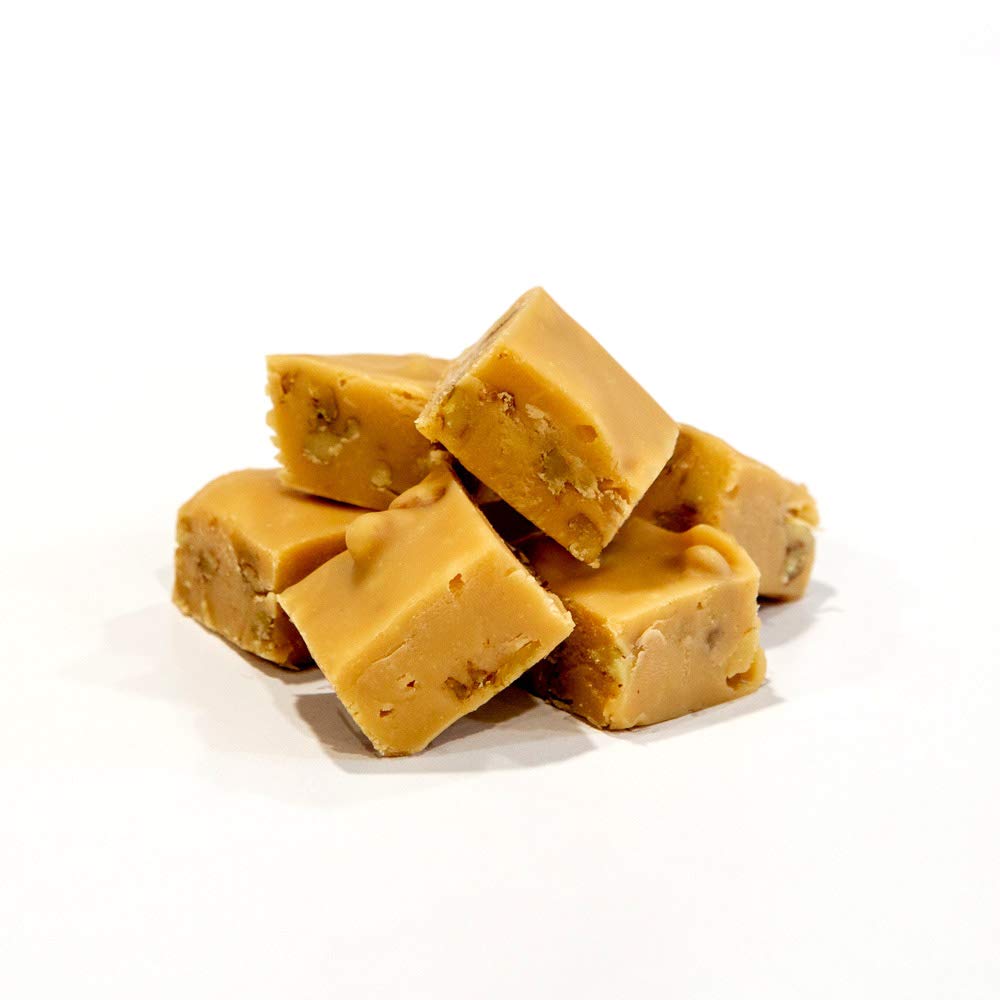 Celebration Fudge Gift Box, 2 Pounds Fudge (Penuche Walnut)