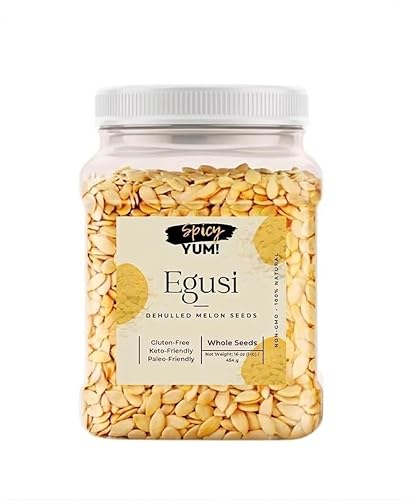 Spicy Yum! Egusi Melon Seeds (Whole - 16 oz.)