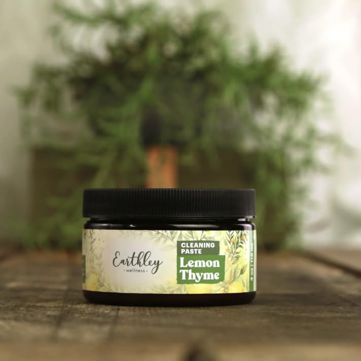Earthley Wellness, Cleaning Paste, Eco-Friendly, Pure, Certified Organic Cleaning Agent, Septic Safe, Plant Based Cleaner, Sulfates and Phosphates
