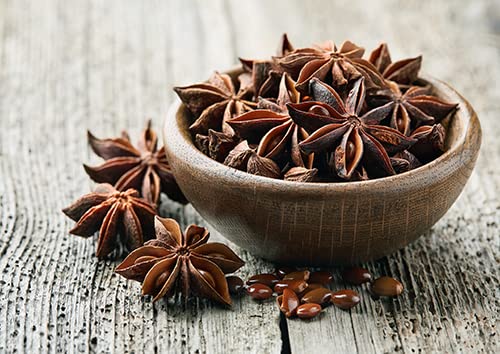 Birch & Meadow 10 oz of Whole Star Anise, Teas & Baking, Whole Dried Pods