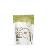Halo Naturals Organic Black Cohosh Root Cut & Sifted, 4 Ounces (Cimicifuga racemosa) USDA Certified | Resealable Pouch| Packaged in The USA