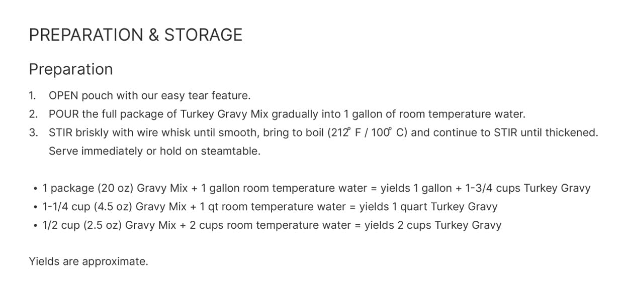 Turkey Gravy Mix 20 oz. | 0g Trans Fat | Bits N Things | Pack of 2