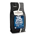 Fresh Roasted Coffee, Organic Black Knight Water-Processed Decaf Whole Bean Coffee, Dark Roast, USDA Organic, Kosher, 12 oz