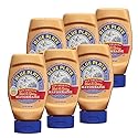 Blue Plate Hot & Spicy Mayonnaise, Rich and Creamy Mayo with a Southern Kick - 12 Fl Oz Squeeze Bottle (Pack of 6)