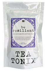 BE RESILIENT Tea with Ashwagandha, Holy Basil, and Eleuthero 60g (2.12oz) - Herbs to Help Recover from Stresses while Nourishing the Adrenals