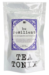 BE RESILIENT Tea with Ashwagandha, Holy Basil, and Eleuthero 60g (2.12oz) - Herbs to Help Recover from Stresses while Nourishing the Adrenals