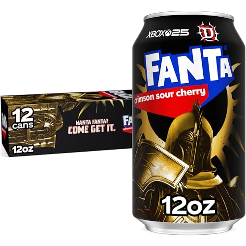 Fanta Crimson Sour Cherry, 12oz 12pk