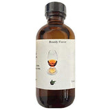 OliveNation Brandy Flavoring Extract, TTB-Approved for Brewing, Beverages, Baked Goods, Sauces, Fillings, Non-GMO, Gluten Free, Vegan - 4 ounces