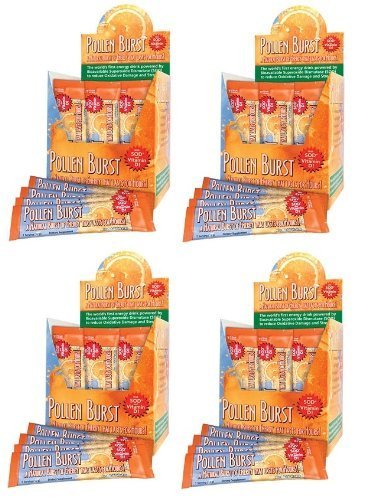 4 Boxes Projoba Pollen Burst Youngevity Energy Drink 30 Servings Per Box (Ships Worldwide)