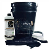 1111 remember me 1111TKO - Acid-Free Hard Water & Mineral Stain Remover for Gravestones - 6-Piece Professional Grave Cleaning Supplies Set