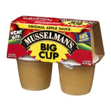 Musselman's Apple Sauce Big Cup Original - 4 CT