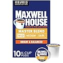 Maxwell House Master Blend Mild Roast K-Cup Coffee Pods, 10 CT (Pack of 1)