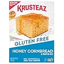 Krusteaz Gluten Free Honey Cornbread Mix, Made with Real Honey, 15 oz Box